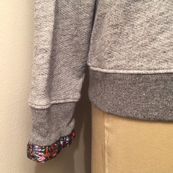 J Crew ruffled sweatshirt - Picture 4 of 7